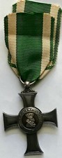 Original Imperial German Saxon Albert HONOR  CROSS 2nd PATTERN W/ Sperate Center picture