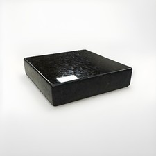 5x5x1 Black Pearl Granite Display Riser Stand Square Pedestal for Models & More picture