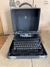 Vintage LC SMITH & CORONA STERLING Manual Typewriter in Black with Hardcase picture