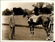 GA142 Orig Underwood Photo MARQUIS OF PONTAGO ALFONSO OF BOURBONS POLO ROYALTY picture