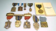10 American Legion Medals Awards 1932 1933 1939 1953 1957 Medal picture