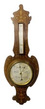 Antique 19th Century A Williams Rochdale Magnificent Inlaid Marquetry Barometer picture