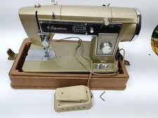 Vintage Wards Signature Sewing Machine In Case picture