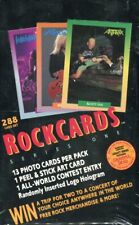 1991 Brockum Rock Cards Base Set of 288 Cards Complete N/M picture