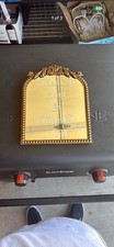 Gold Framed 'Take A Shot & Take A Seat' Decorative Mirror picture