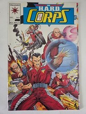 THE HARD CORPS #1 (1992) VALIANT COMICS JIM LEE COVER FOLD OUT COVER LAPHAM picture