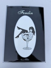 Playboy 2002 FEMLIN IN CHAMPAGNE GLASS Figurine Statue in Box Leroy Neiman #1 picture