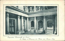GAND BELGIUM Exposition Universelle de Gand LE SALON D'Honneux Postcard picture