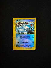 Pokemon Marill 120/165 Expedition Reverse Holo Italian WOTC e-Reader 2002 Vintage picture