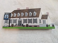 Vtg Shelia's Collectible Houses, Raleigh Tavern Williamsburg Virginia 1995 picture