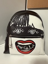 Danielle Nicole Disney Cruella de Vil Small Backpack NWT picture