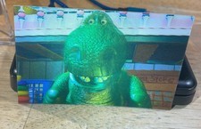 1995 SkyBox Disney's Toy Story 3-D Lenticular Rex #2 of 2 RARE Case Topper picture