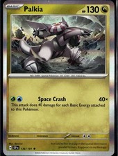 Palkia 2024 Surging Sparks Holo Rare Pokemon Card 136/191 (NM) picture