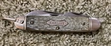 Vintage Camillus 99 Camp Scout Pocket Knife 4-Blade Utility USA 1940s 1950s picture