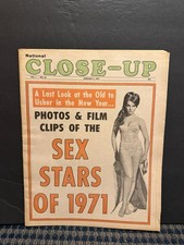 1972 Jan 3rd National Close-Up Newspaper, Sex Stars of 1971, Carrie Snodgre (10U picture