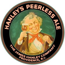 Hanley's Peerless Ale of Providence, RI NEW Sign: 28