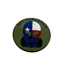 DPS Challenge Coin MIG Houston DPS Narcotics Green Black picture