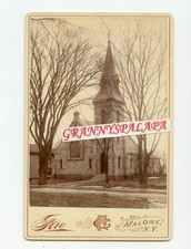 Cabinet Photo - St Marks Episcopal Church, Malone, New York, Fay Photographer  picture