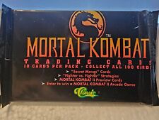 1994 Classic Mortal Kombat Cards Pack Sealed NEW picture