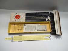 Vintage 1962 Pickett all Metal Slide Rule Model N-500-ES With Box picture