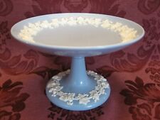 Wedgwood Cream on Lavender (Plain) China Round Compote - Very Nice picture