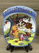 Bradford Exchange Disney Winnie the Pooh Whole Year Through September MonthPlate picture