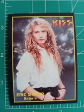 1994 ULTRA FIGUS ARGENTINA ROCK CARDS CARD KISS ERIC SINGER picture