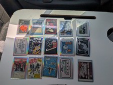 2021 Topps Chrome Star Wars Galaxy Vintage Star Wars Complete Insert Set 1-15 picture