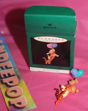 Hallmark Keepsake Miniature Winnie The Pooh And Tigger 1996 Holiday Ornament picture