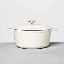 Enameled Cast Iron Dutch Oven Cream - Hearth & Hand™ with Magnolia-5qt picture