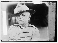 Photo:Col A C Sharpe US Army Portrait 1910s Military Hat picture