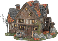 Hocus Pocus Sanderson Sisters’ Cottage – Hand-Painted Lighted Ceramic House with picture