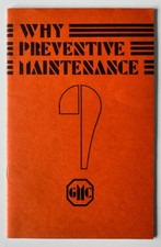 Vtg ca 1940 GM Yellow Truck General Motors Booklet 