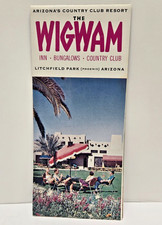 Vintage Wigwam Brochure from 1960 Litchfield Park Arizona picture
