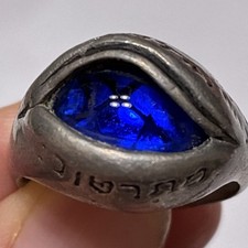 Alchemy of England Gothic Angels Eye Magic Swarovski Size 9.5 Discontinued Used picture