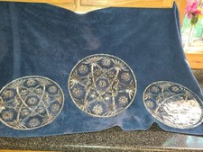 wexford glassware 3 Medium Sz 11 In  Platters picture