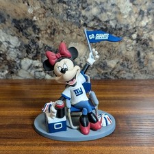 2014 Hamilton Disney NFL Tailgating NY Giants Fans are the Coolest Minnie Figure picture