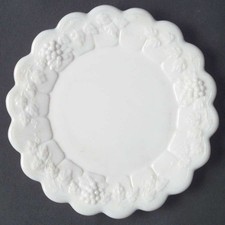 Westmoreland Paneled Grape Milk Glass Bread & Butter Plate 769675 picture