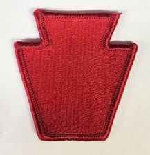US ARMY 28TH INFANTRY DIVISION KEYSTONE DIVISION PATCH - US GOVERNMENT ISSUE picture