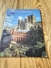 Vintage St Albans Cathedral Pitkin Pictorial Guide Illustrated Pamphlet UK picture