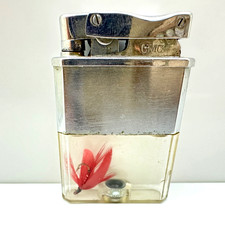 VINTAGE GMC JAPAN FLY FISHING LIGHTER picture