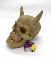 Vintage 1995 Spencer Gifts Fright Stuff Devil Skull Mask w/ Original Tag Rare picture