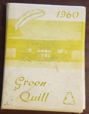 1960 Wethersfield High School Kewanee Illinois Year Book The Green Quill picture