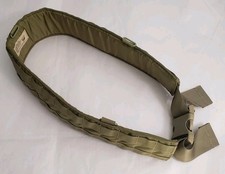 USGI Eagle Industries Khaki Tan MOLLE Padded War Belt Size 36  picture