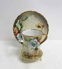 Antique Nippon Hand Painted Cup and Saucer Set - Morimura Brothers picture