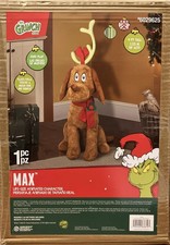 4 Ft Animated Musical Max From the Grinch Animatronic Christmas Prop Decor NEW picture