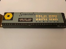 Vintage General's Semi-hex Pencils Firm: 11 U Sharpened picture