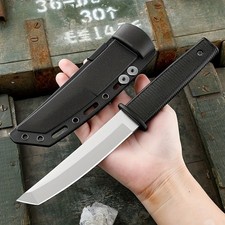 Stainless Steel Fixed Blade Knife - Outdoor Camping, Survival Tool with Sheath picture