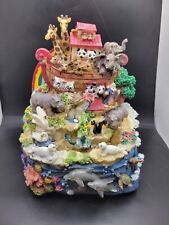 Vintage Classic Treasures NOAH'S ARK Musical Water Fountain  W Instructions picture