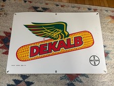 DEKALB Flying Ear SEED CORN ADVERTISING SIGN 24” X 16 Plastic picture